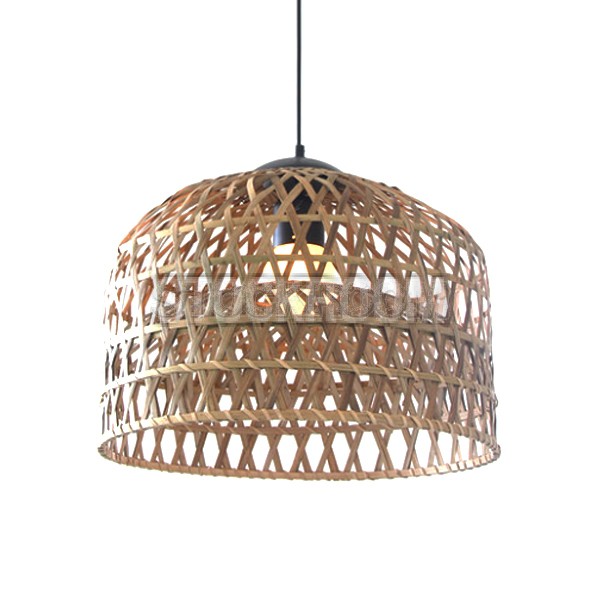 Terrance Rattan Style Pendant Lamp