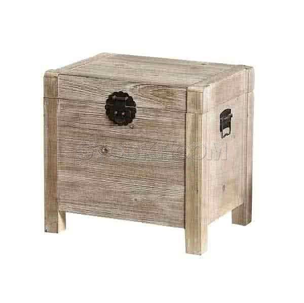 Sumatra Chinese Style Solid Wood Side Table
