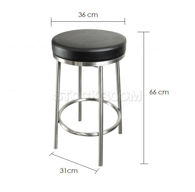 Theo Steel Bar Stool