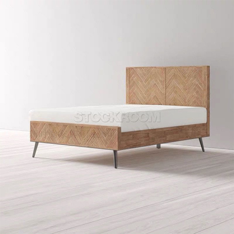 Nottingham Platform Solid Wood Configurable Bedframe