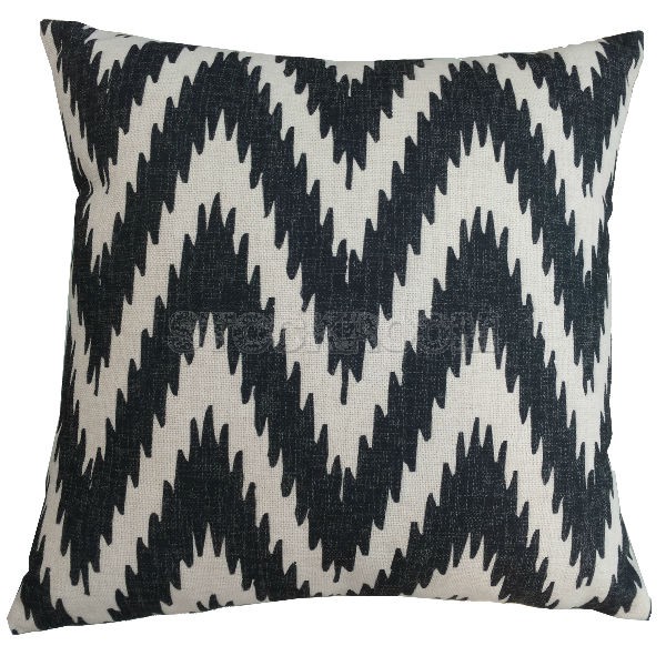 Bold Zig-Zag Decorative Cushion