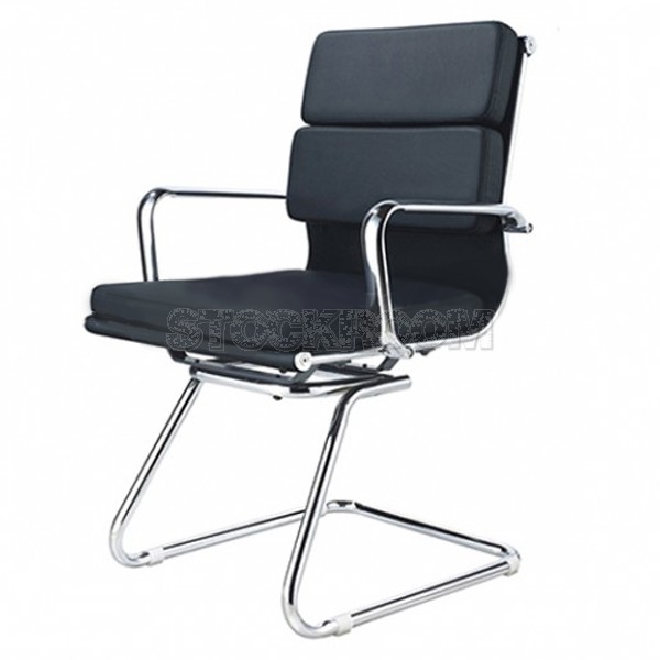 Eames Style Softpad Lowback Cantilever Office Chair