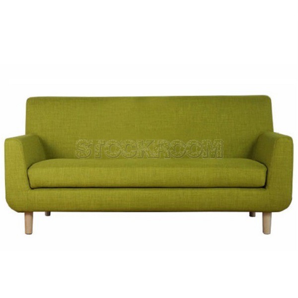 Morgan Fabric Sofa 3 Seater