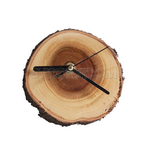 Natural Wood Desk Clock