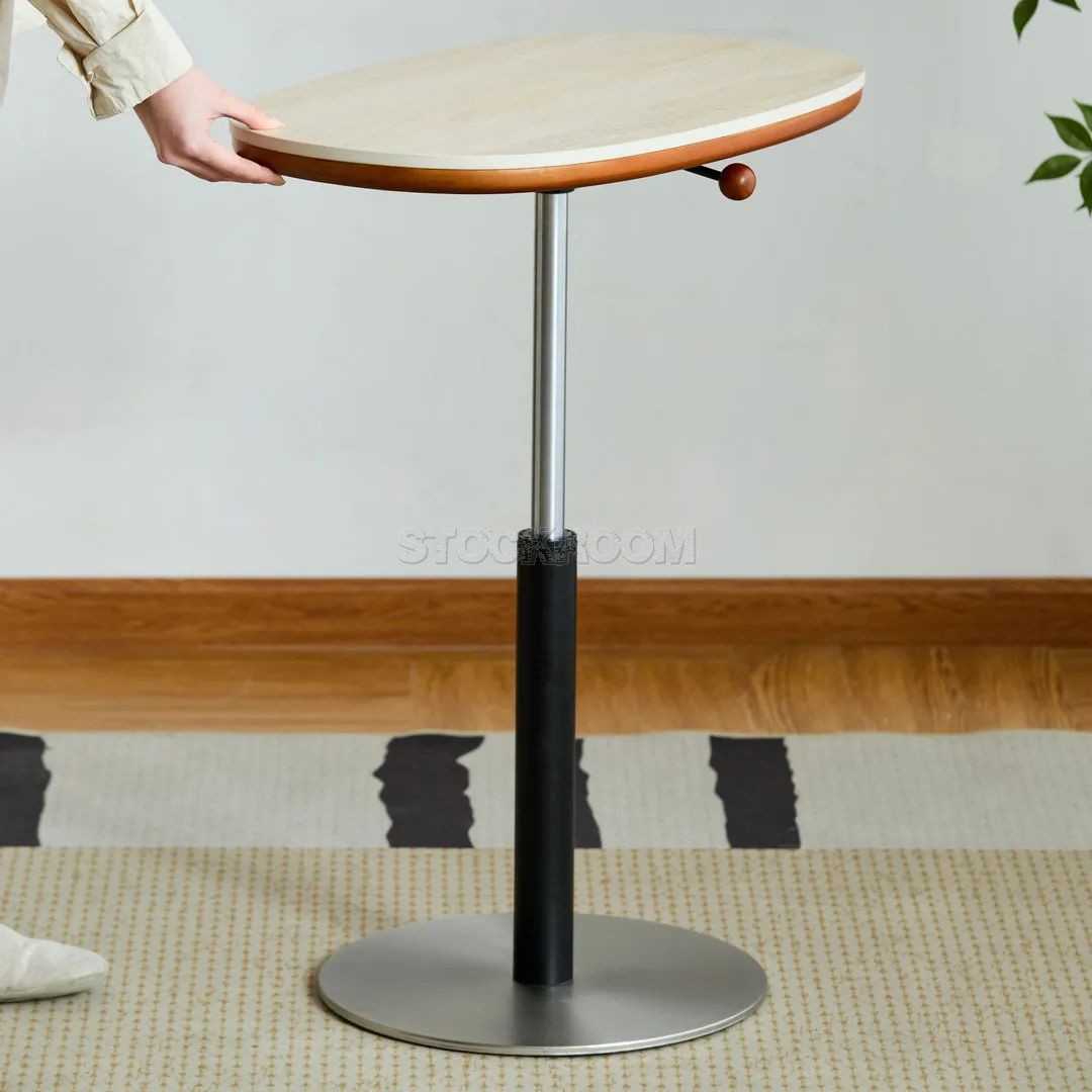 Abram Adjustable Side Table