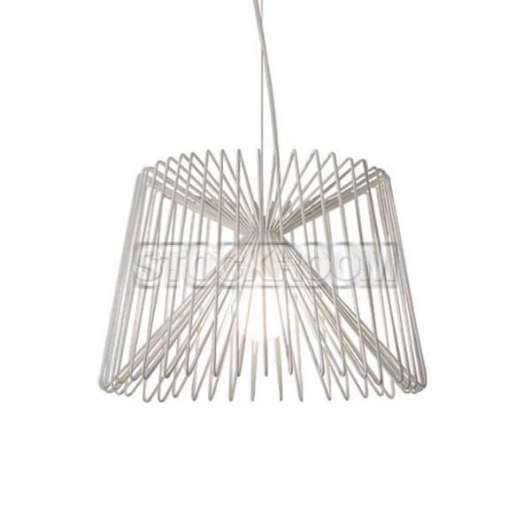 Bertrand Industrial Style Wire Pendant Lamp
