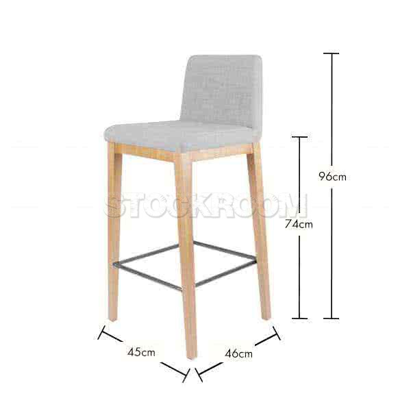 Acton Wood Barstool