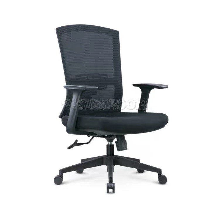 Aesop Black Mesh Adjustable Office Chair