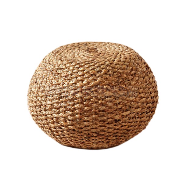 Akela Natural Rattan Ottoman