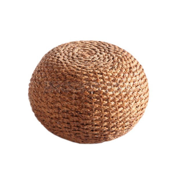 Akela Natural Rattan Ottoman