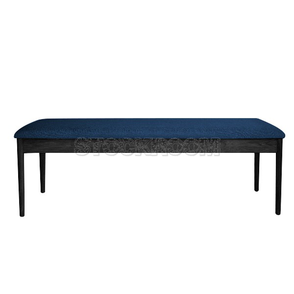 Alander Upholstered Solid Wood Bench