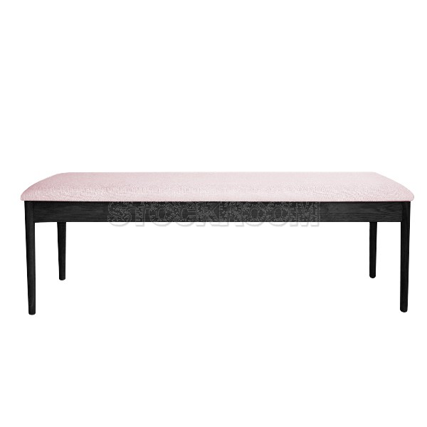 Alander Upholstered Solid Wood Bench