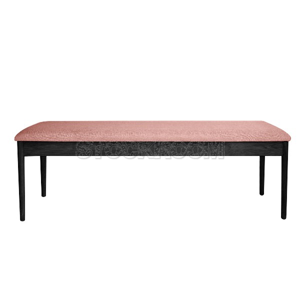 Alander Upholstered Solid Wood Bench