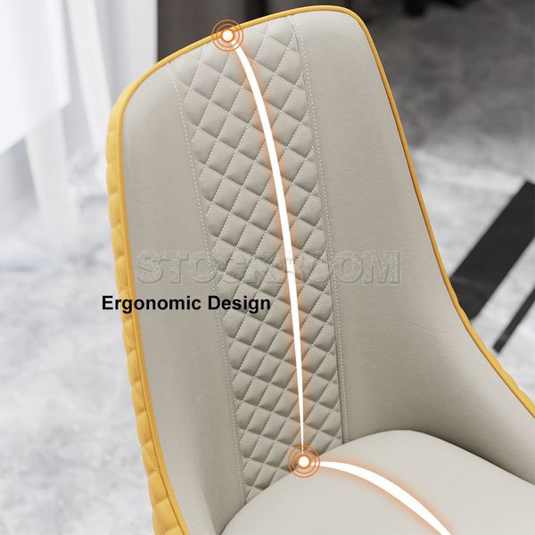 Alessia High Back Upholstered Dining Chair