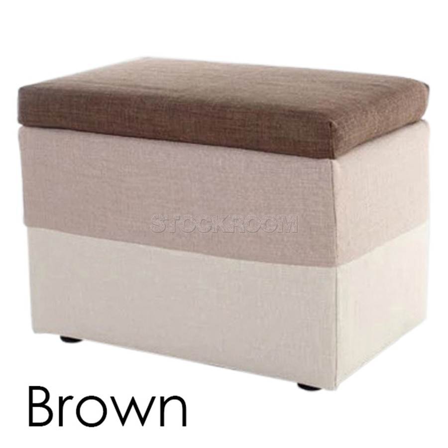 Allsorts Rectangle Storage Ottoman