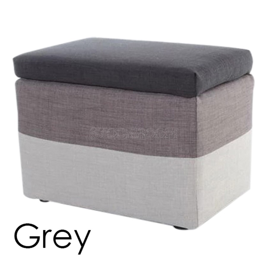 Allsorts Rectangle Storage Ottoman