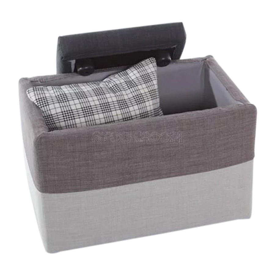 Allsorts Rectangle Storage Ottoman