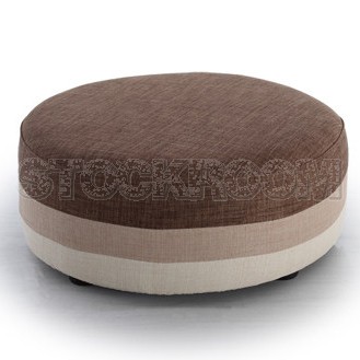 Allsorts round ottoman - Short