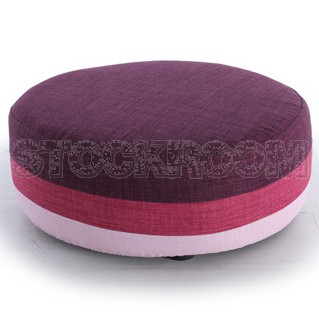 Allsorts round ottoman - Short