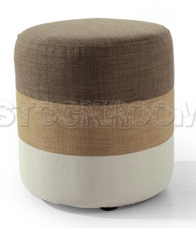 Allsorts round ottoman - tall