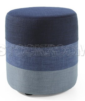 Allsorts round ottoman - tall