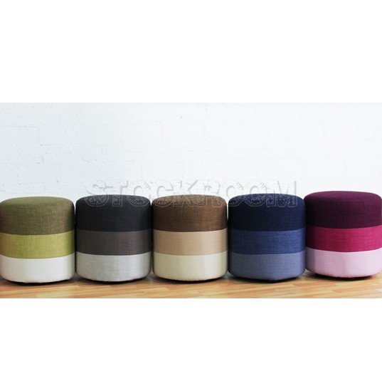 Allsorts round ottoman - tall