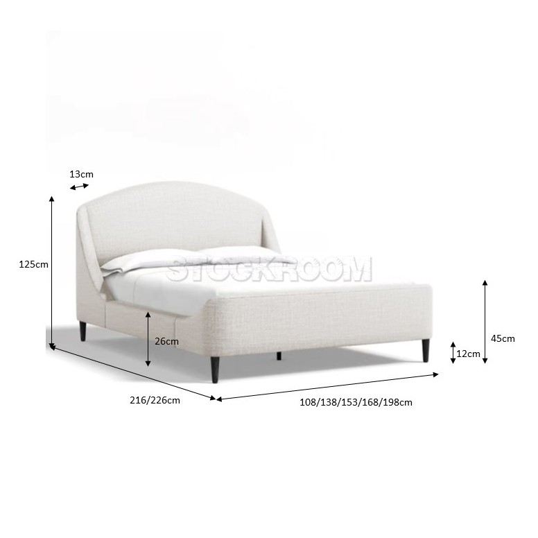 Anisha III Fabric Upholstered Storage Bed Frame