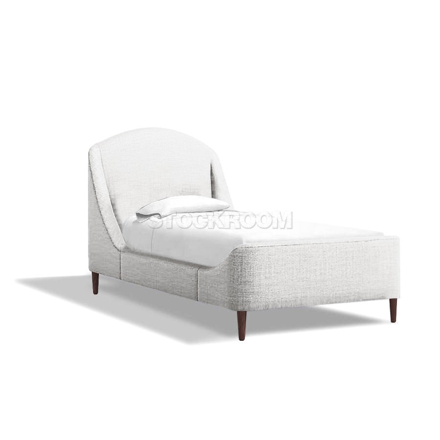 Anisha Fabric Upholstered Storage Single Bed Frame