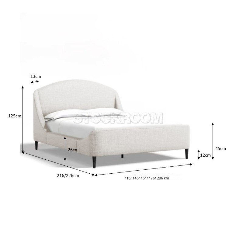 Anisha III Fabric Upholstered Storage Bed Frame