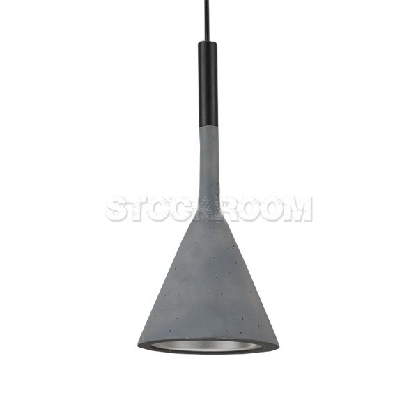 Cone Concrete Style Pendant Lamp