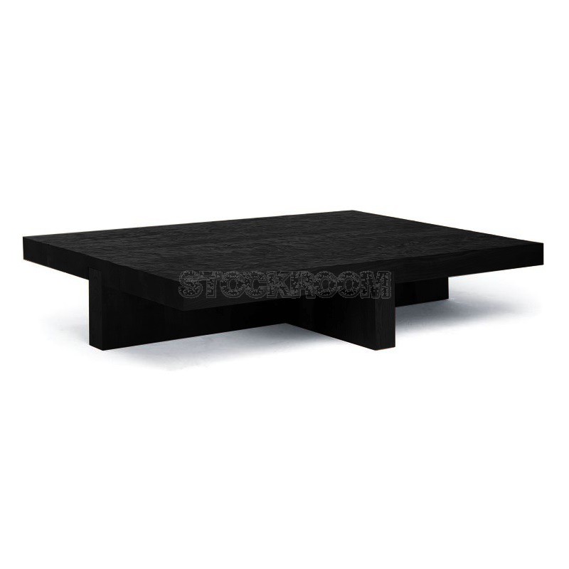 Ara Recycled Solid Elm Wood Coffee Table