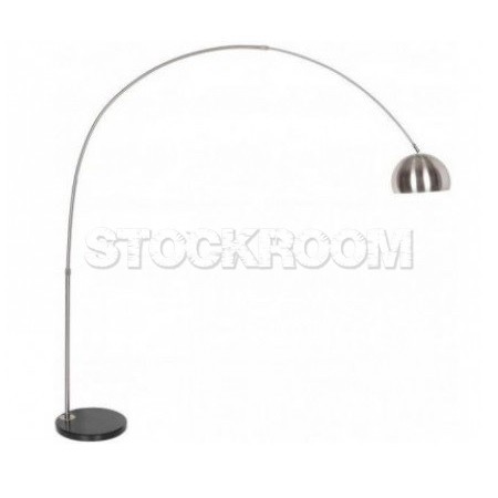 Arco Style Floor Lamp - Circular Base