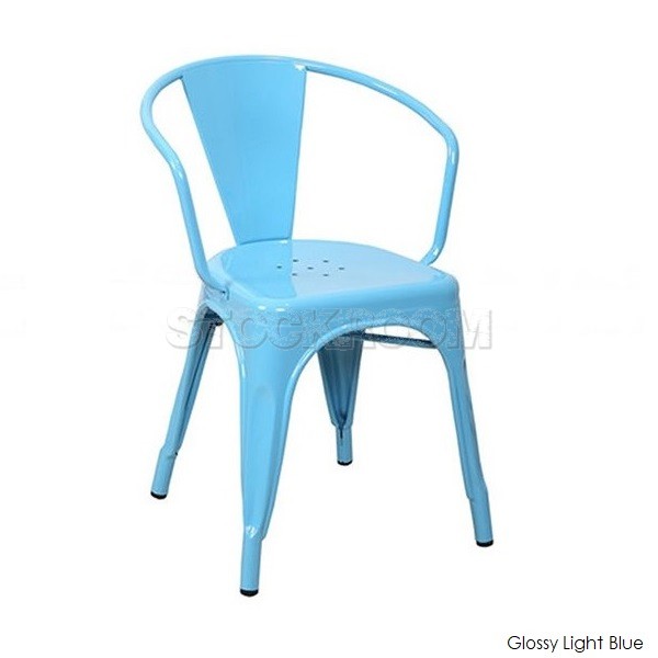 Xavier Pauchard Tolix Style Armchair - Stackable Chair