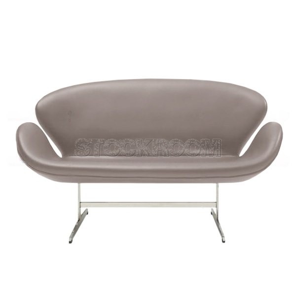 Arne Jacobsen Style Swan Sofa - 2 Seater