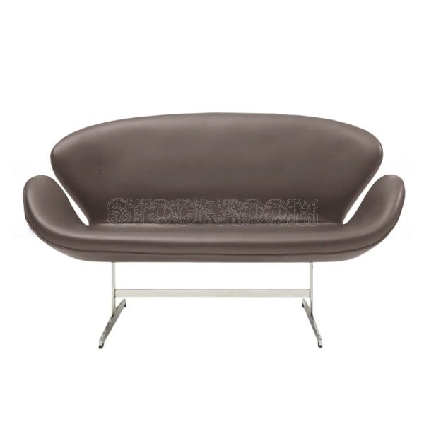 Arne Jacobsen Style Swan Sofa - 2 Seater