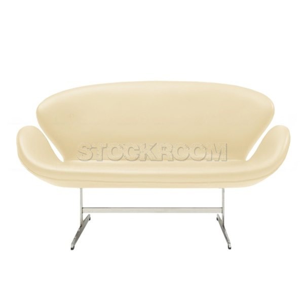 Arne Jacobsen Style Swan Sofa - 2 Seater