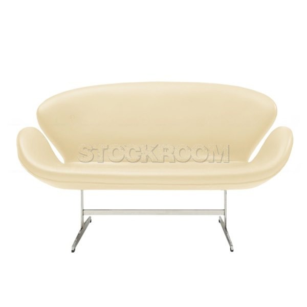 Arne Jacobsen Style Swan Sofa - 2 Seater