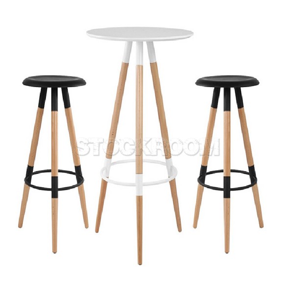 Arnold Modern Round Bar Table