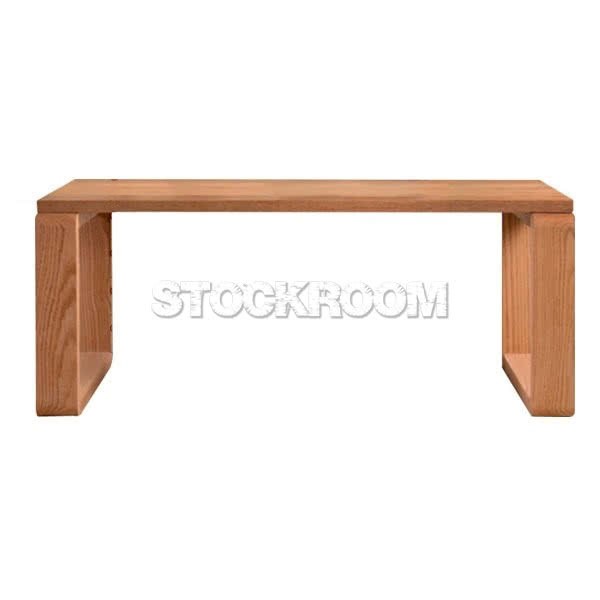 Aspen Oak Wood Coffee Table