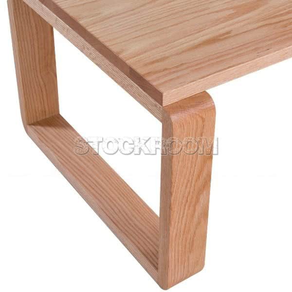 Aspen Oak Wood Coffee Table