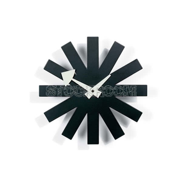 George Nelson Asterisk Style Wall Clock