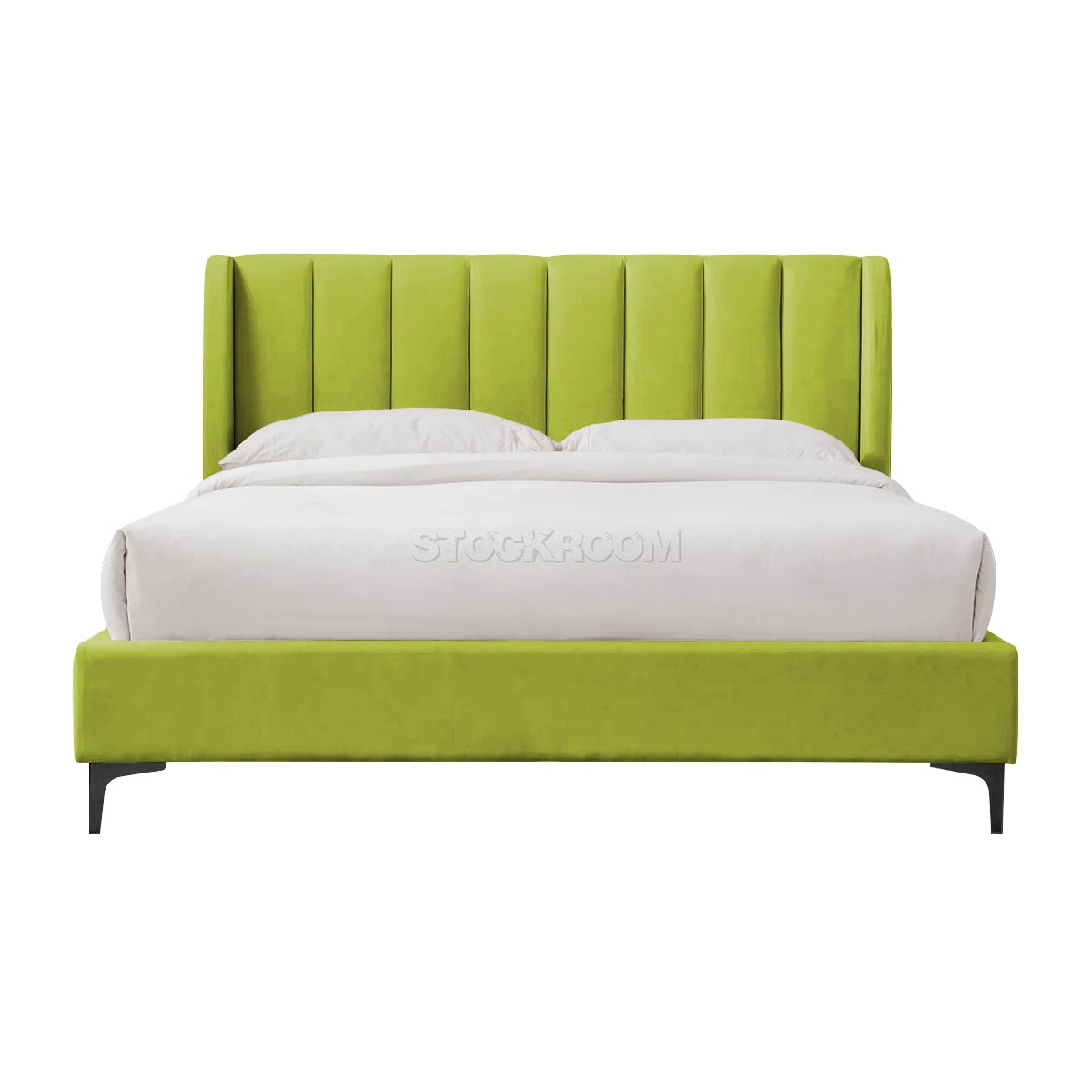 Athen Fabric Upholstered Bed Frame With Different Color Options