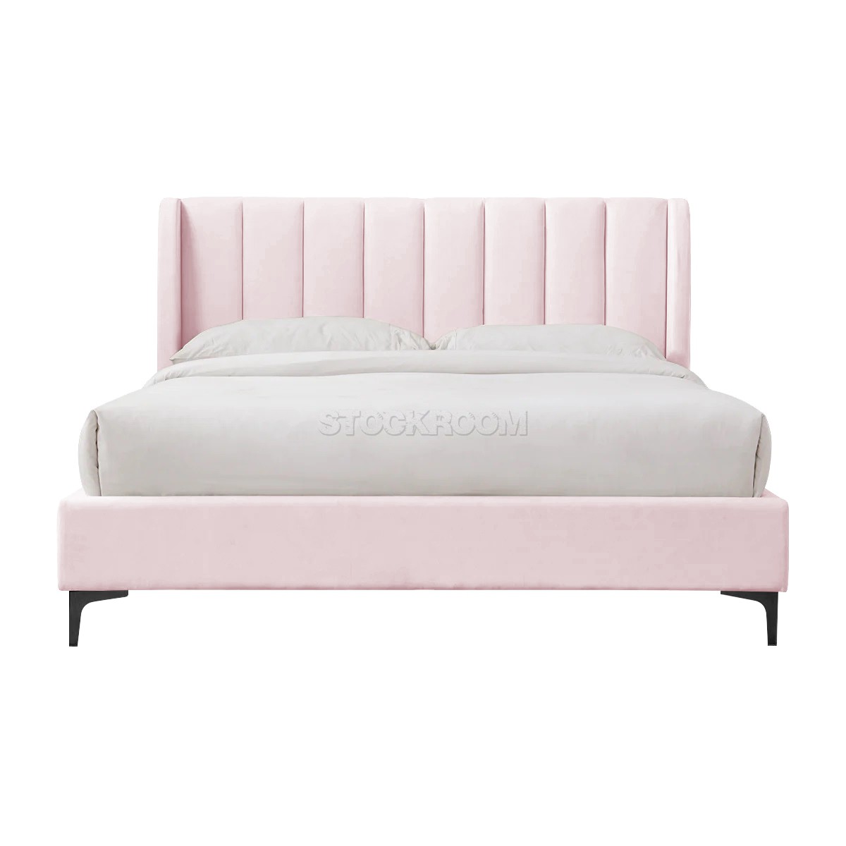 Athen Fabric Upholstered Bed Frame With Different Color Options