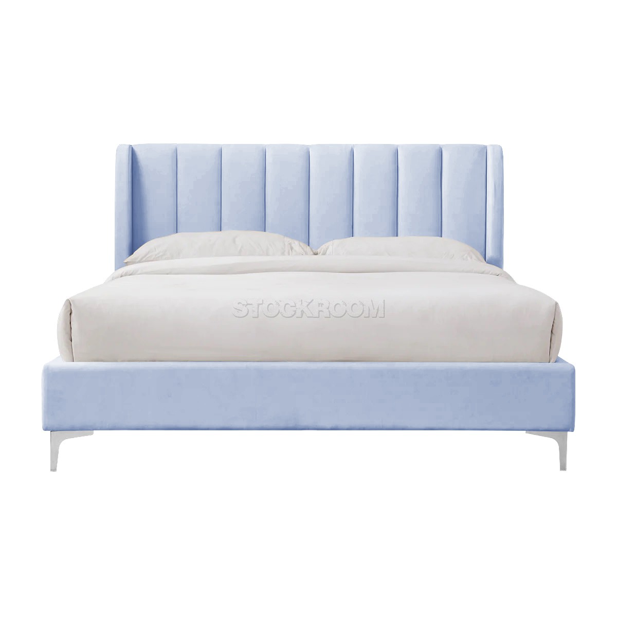 Athen Fabric Upholstered Bed Frame With Different Color Options