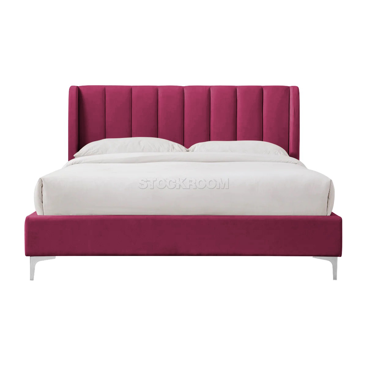 Athen Fabric Upholstered Bed Frame