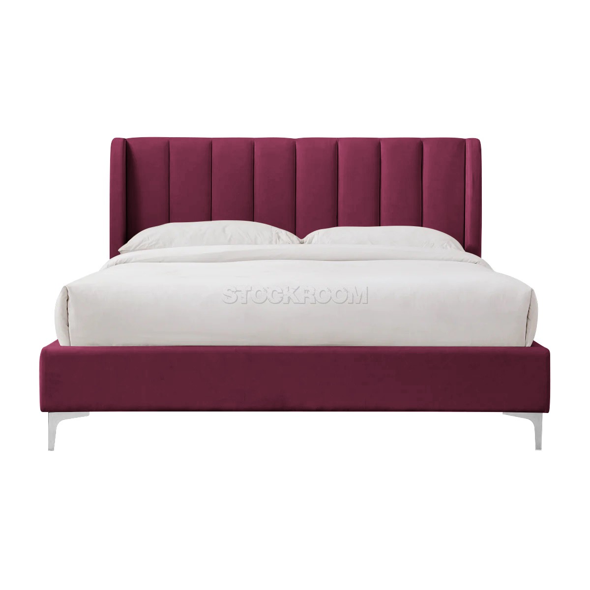 Athen Fabric Upholstered Bed Frame