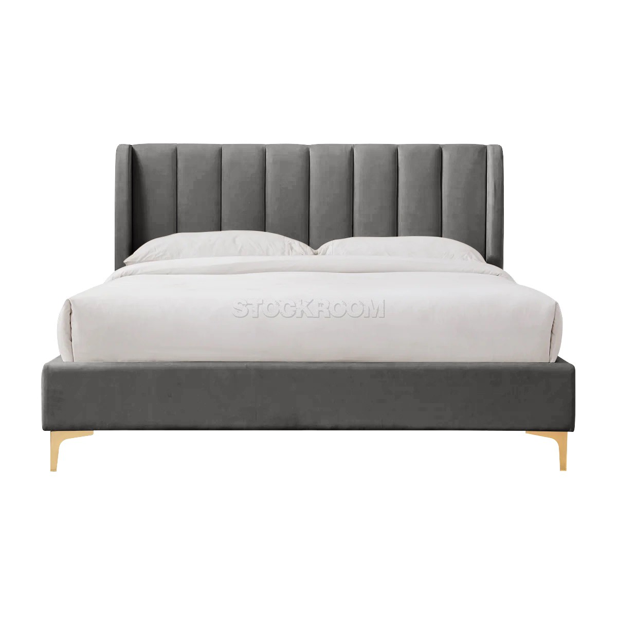 Athen Fabric Upholstered Bed Frame