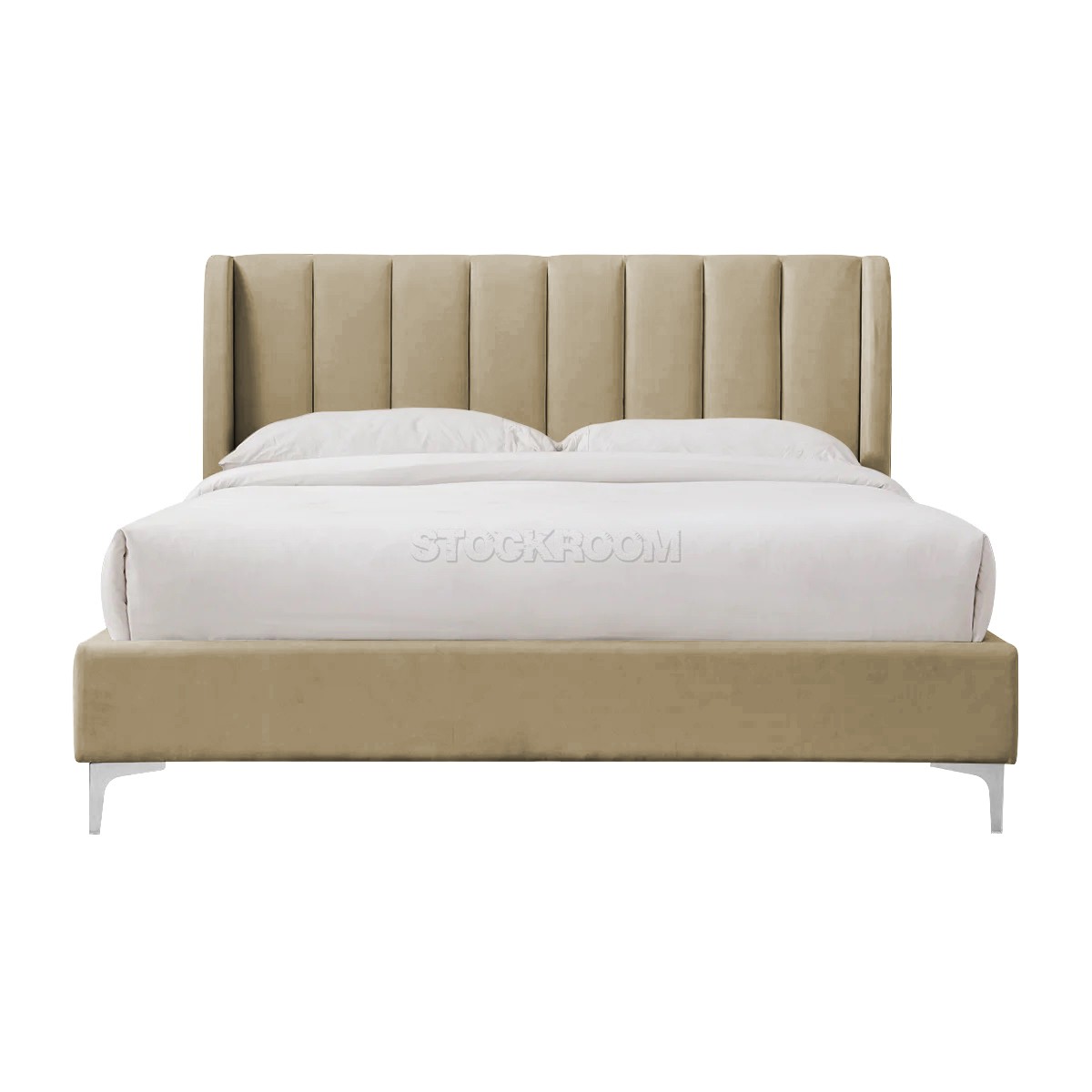 Athen Fabric Upholstered Bed Frame