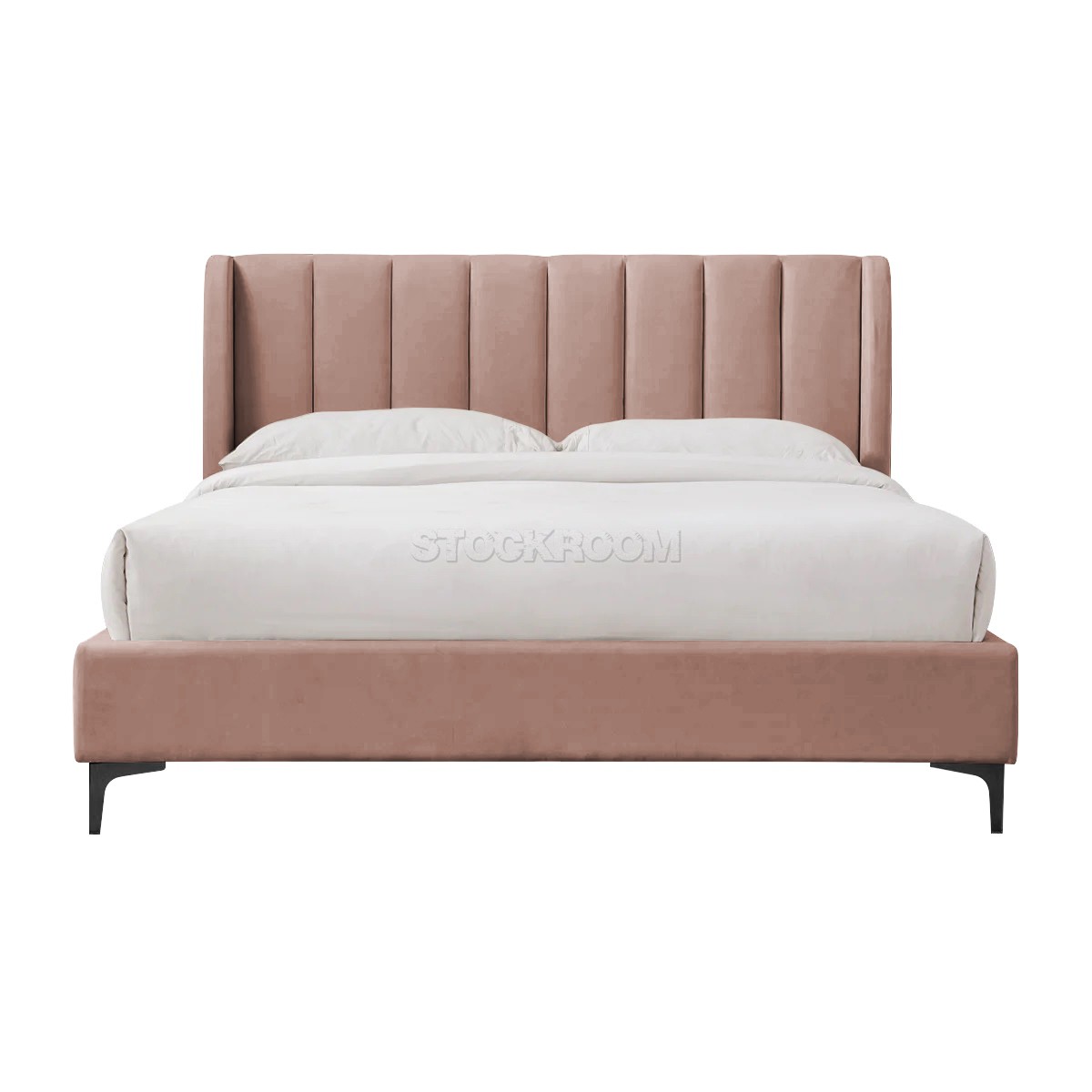 Athen Fabric Upholstered Bed Frame With Different Color Options