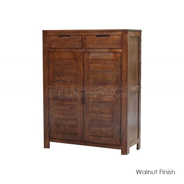 Auckland Solid Wood Shoe Cabinet